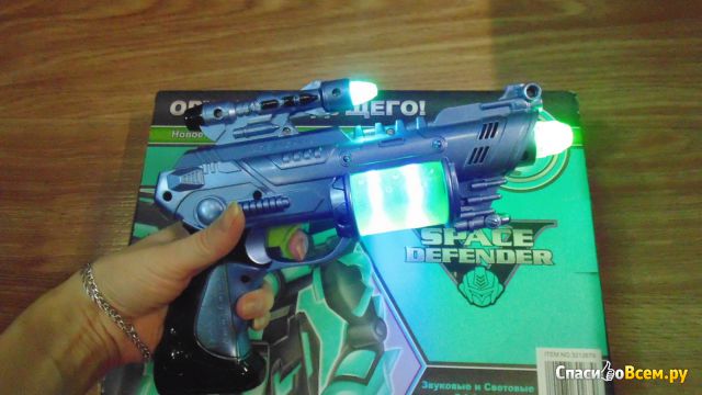 Космический пистолет Topskay Toys Spase Defender 24 см 3212679
