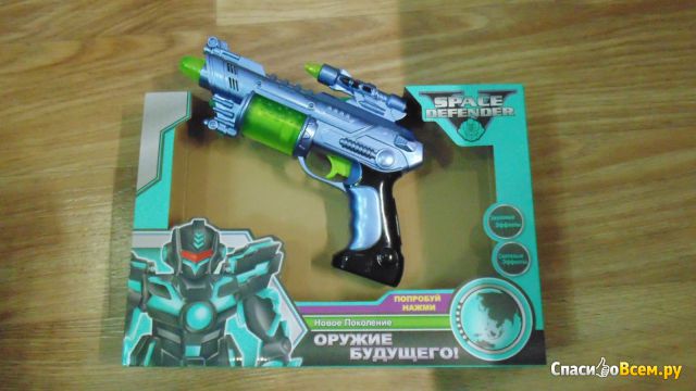 Космический пистолет Topskay Toys Spase Defender 24 см 3212679