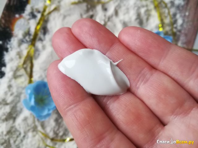 Маска -пластификатор для лица отбеливающая из белой глины Floresan "Белый лен" с экстрактом льна