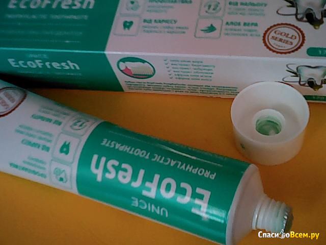 Зубная паста EcoFresh Prophylactic Ecofusion Unice