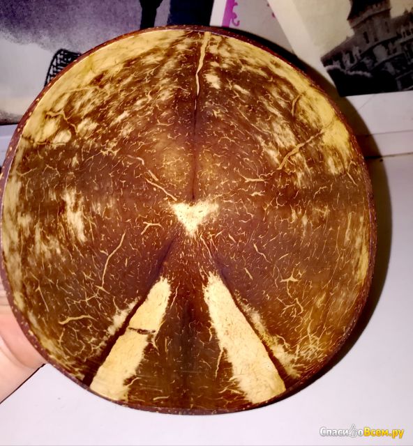 Натуральная кокосовая пиала Helloeco, артикул 623416