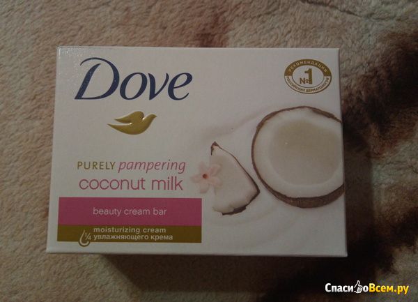 Крем-мыло Dove Кокосовое молочко и лепестки жасмина