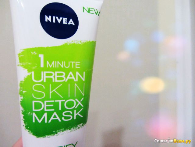Маска для лица Nivea 1 Minute Urban Skin Detox Mask