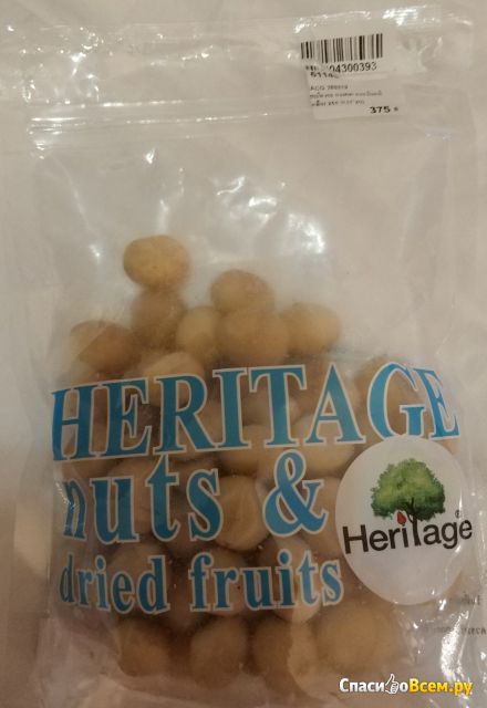 Макадамия Heritage nuts & dry fruits