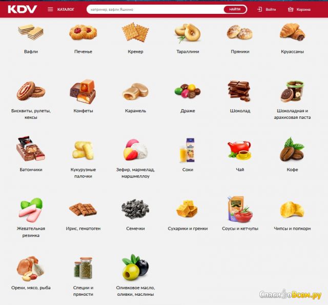 Интернет-магазин KDV - kdvonline.ru