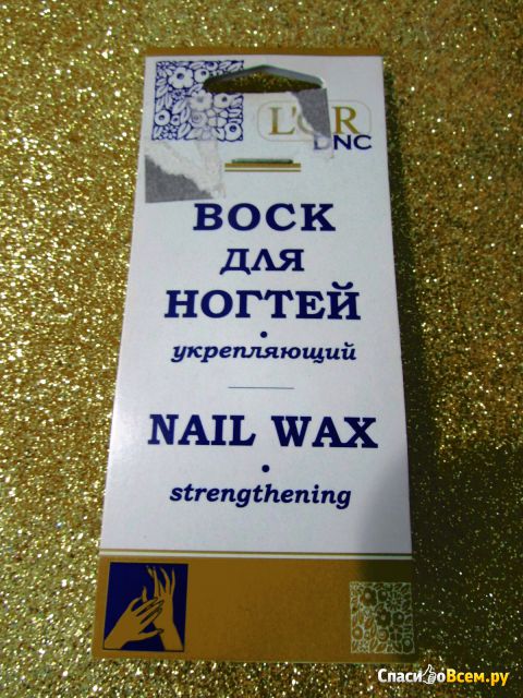 Воск для ногтей L'OR Nail Wax укрепляющий