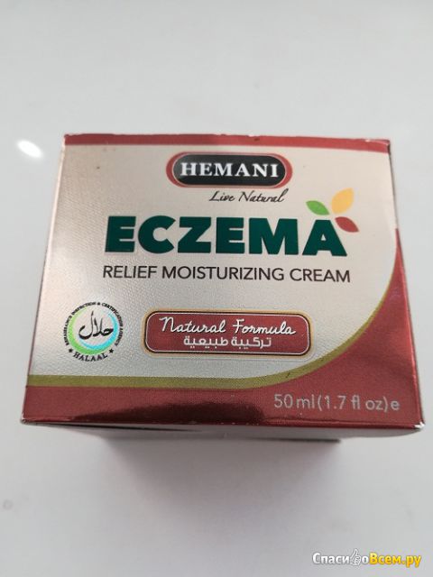 Крем Hemani Eczema Relief Moisturizing