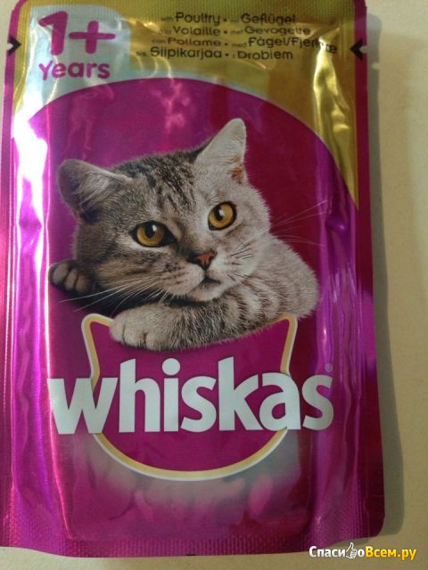 Корма для кошек Whiskas