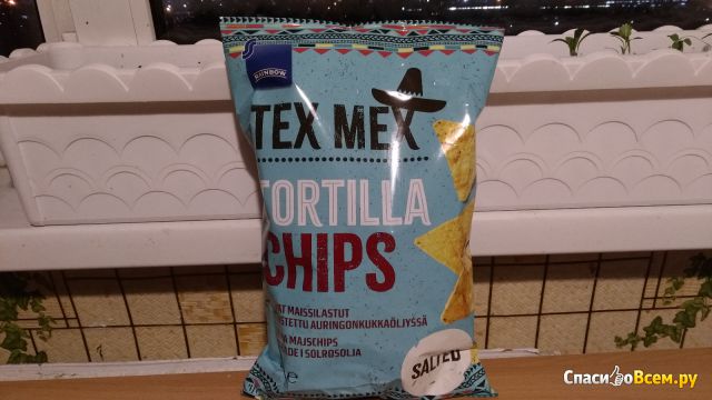 Чипсы кукурузные Rainbow Tex Mex Tortilla Chips, Salted