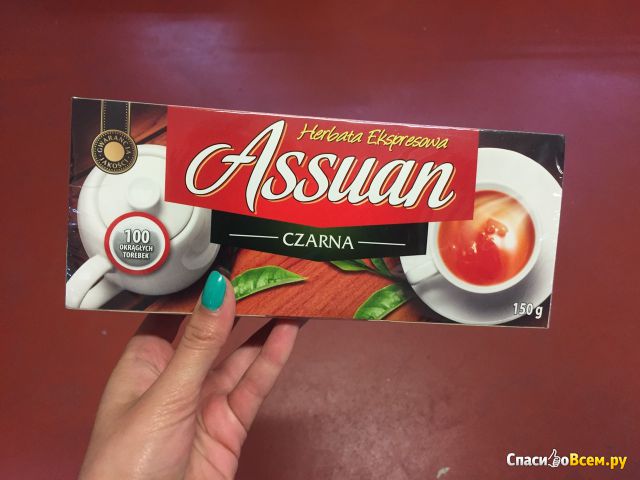 Чай черный в пакетиках "Аssuan"