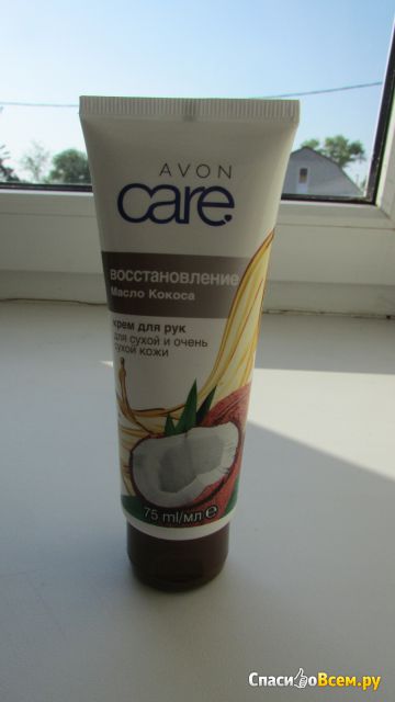 Крем для рук Avon Care Восстановление Масло кокоса
