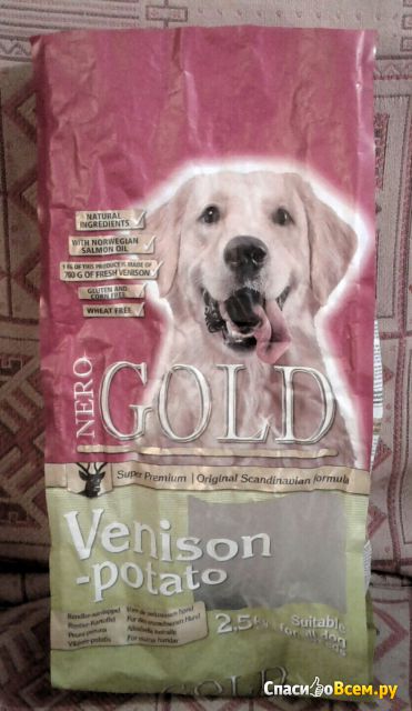 Сухой корм для собак Nero Gold Super Premium