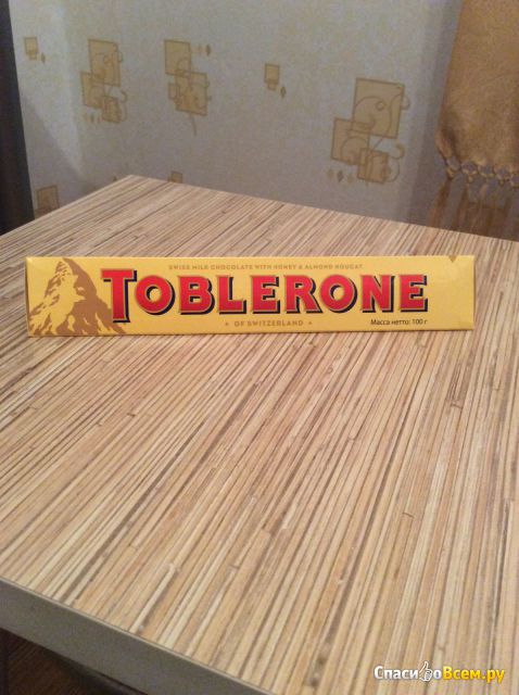 Шоколад Toblerone