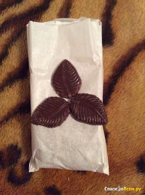 Шоколадные листочки с фундуком "Шоколадный дом"