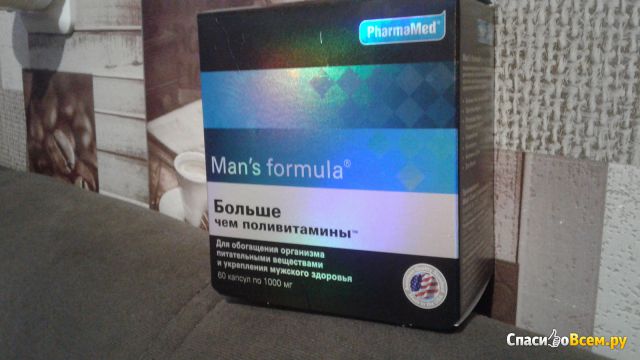 Комплекс Man's formula "Больше чем поливитамины"