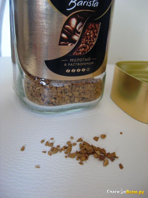 Кофе Nescafe Gold Barista молотый в растворимом