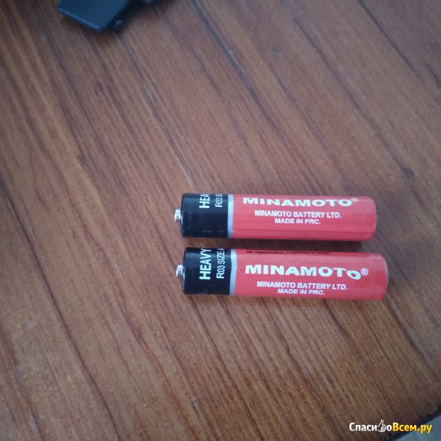 Батарейки Minamoto RO3 SIZE 1.5V AAA