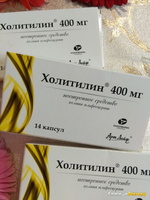 Ноотропный препарат "Холитилин"