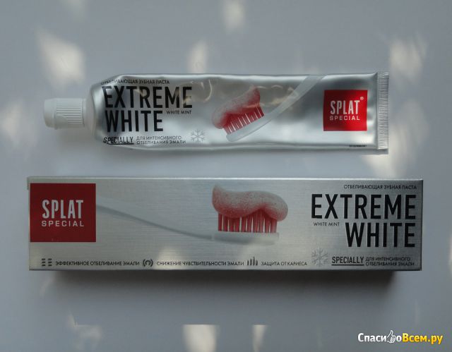 Зубная паста Splat Extreme White