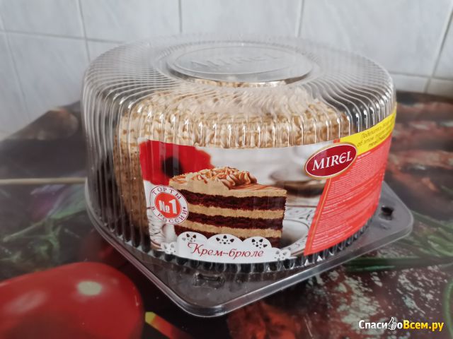 Торт Mirel "Крем-брюле"