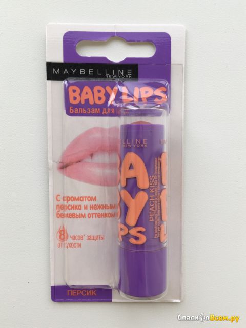 Бальзам для губ Maybelline New York Baby Lips Peach kiss