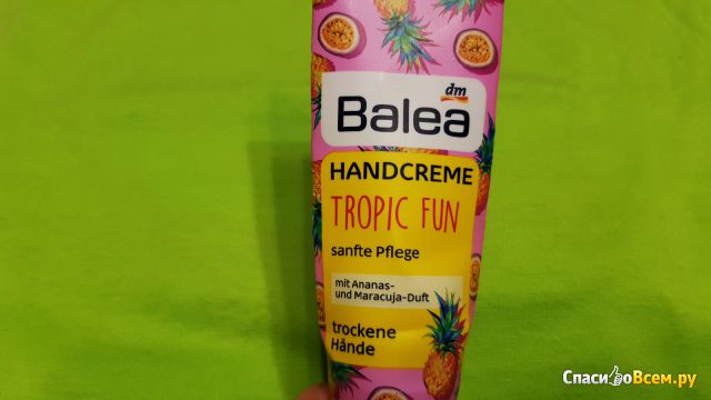 Крем для рук Balea "Tropic fun"