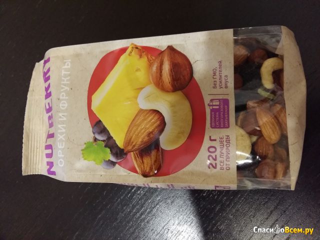 Смесь Nutberry "Орехи и фрукты"