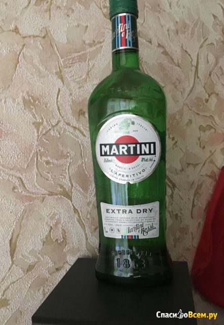 Вермут Martini extra dry