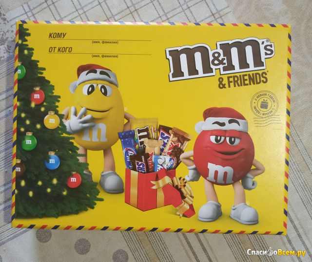 Подарочный набор M&M's & Friends Бандероль