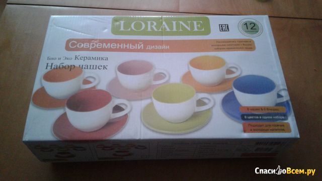 Сервиз чайный Loraine 12 предметов арт. 9368630