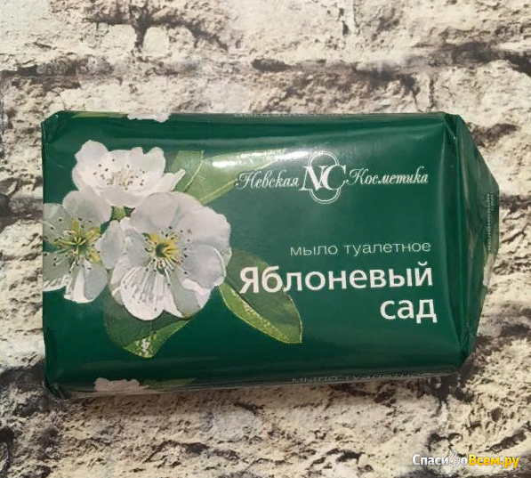 Мыло туалетное Невская косметика "Яблоневый сад"