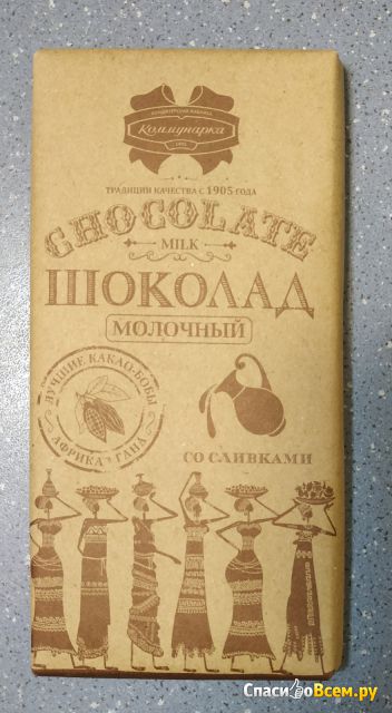Шоколад Коммунарка Молочный 33%