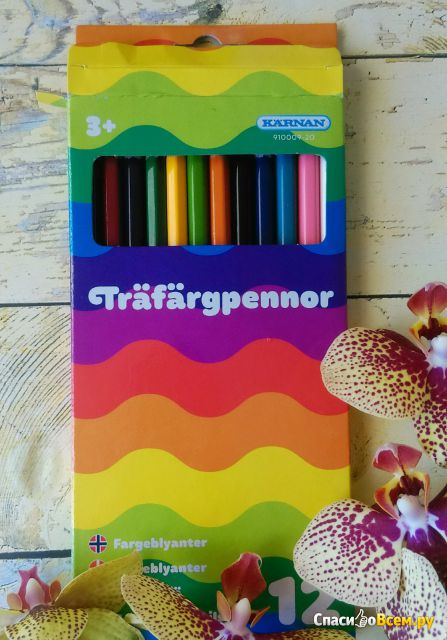 Цветные карандаши Egmont Karnan 910009-10A
