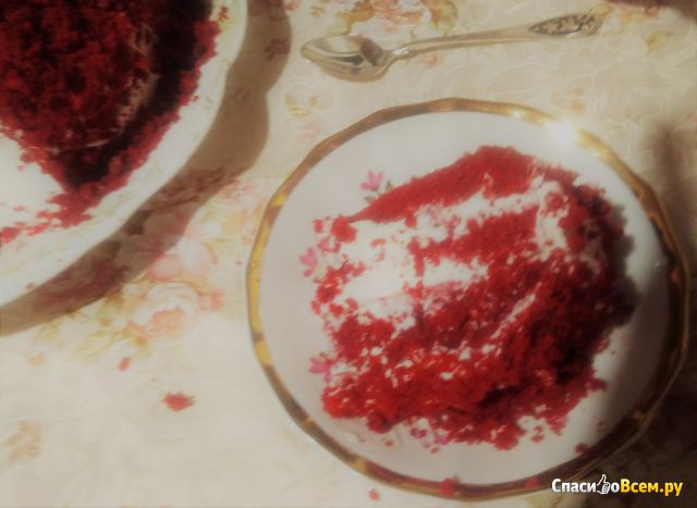 Готовая смесь для выпечки С.Пудовъ торт "Красный бархат"