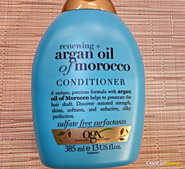 Кондиционер для волос OGX Argan oil of morocco восстанавливающий