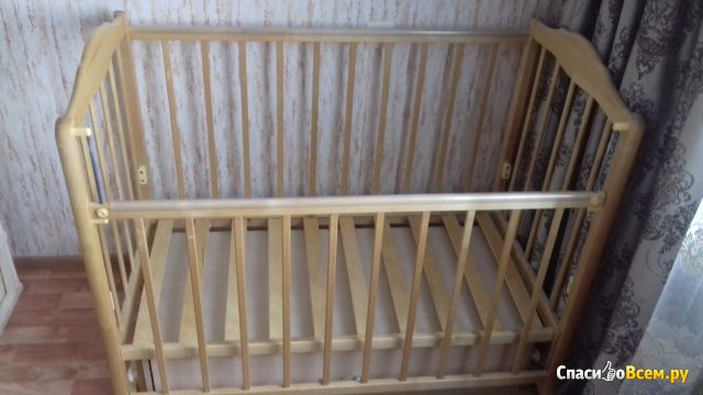Детская кроватка СКВ - Компани 12600 "Березка" универсальный маятник + качалка