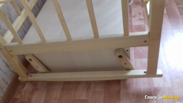 Детская кроватка СКВ - Компани 12600 "Березка" универсальный маятник + качалка