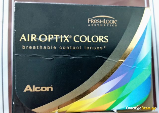 Контактные линзы цветные Alcon "Air Optix Colors"'