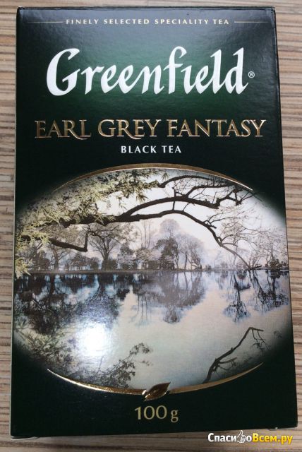 Чай черный Greenfield Earl Grey Fantasy