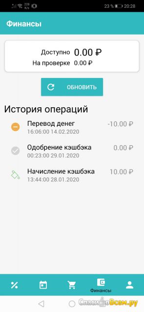 Приложение  Кэшбэк за покупки в аптеках (возврат аптечной наценки) для Android