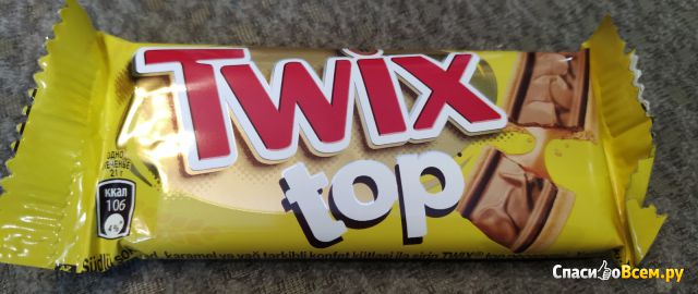 Печенье сдобное Twix Top с молочным шоколадом, карамелью и конфетной массой