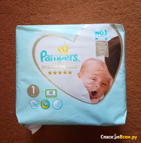Детские подгузники Pampers Premium Care