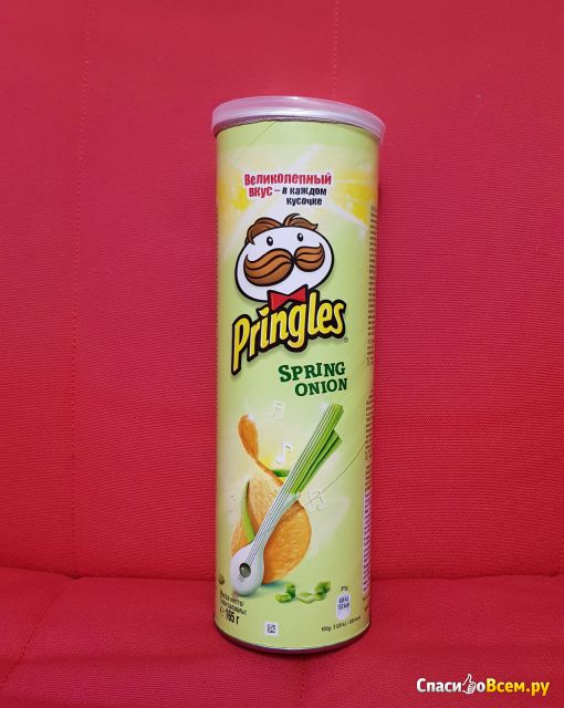 Чипсы Pringles Spring onion