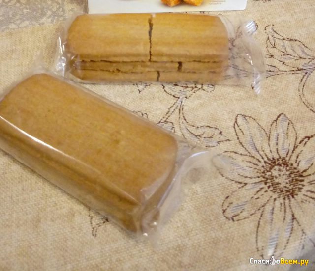 Печенье имбирное "Хлебный спас" с тростниковым сахаром
