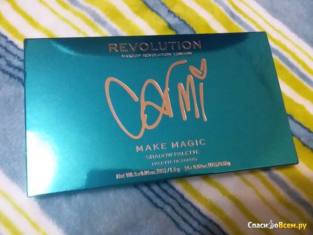 Палетка теней Makeup Revolution X Carmi Make Magic