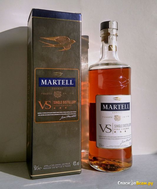 Коньяк Martell VS single distillery