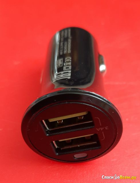 Автомобильное зарядное USB-устройство Atomic C240