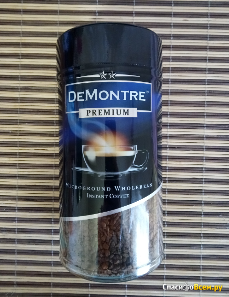 Кофе растворимый DeMontre Premium