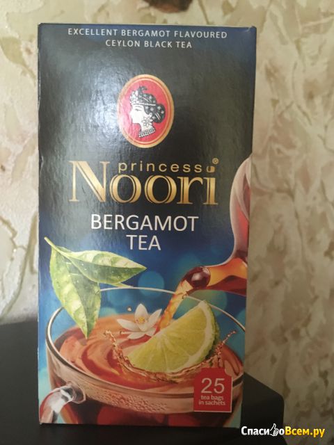 Чай "Принцесса Нури" Бергамот в пакетиках