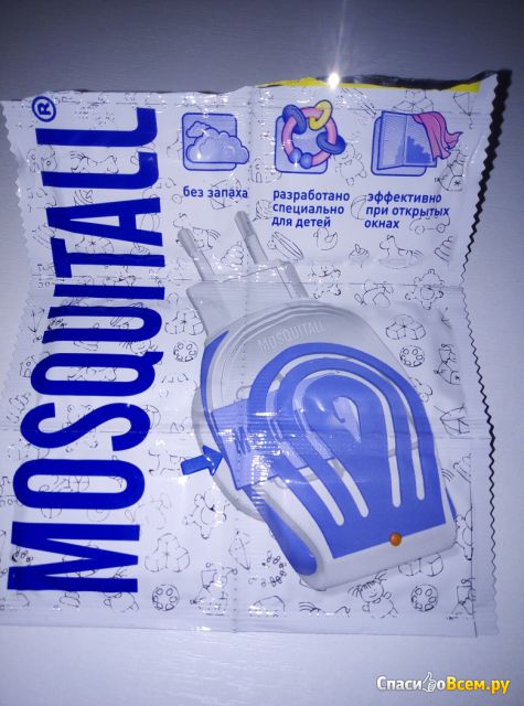 Пластины от комаров Mosquitall "Нежная защита для детей"